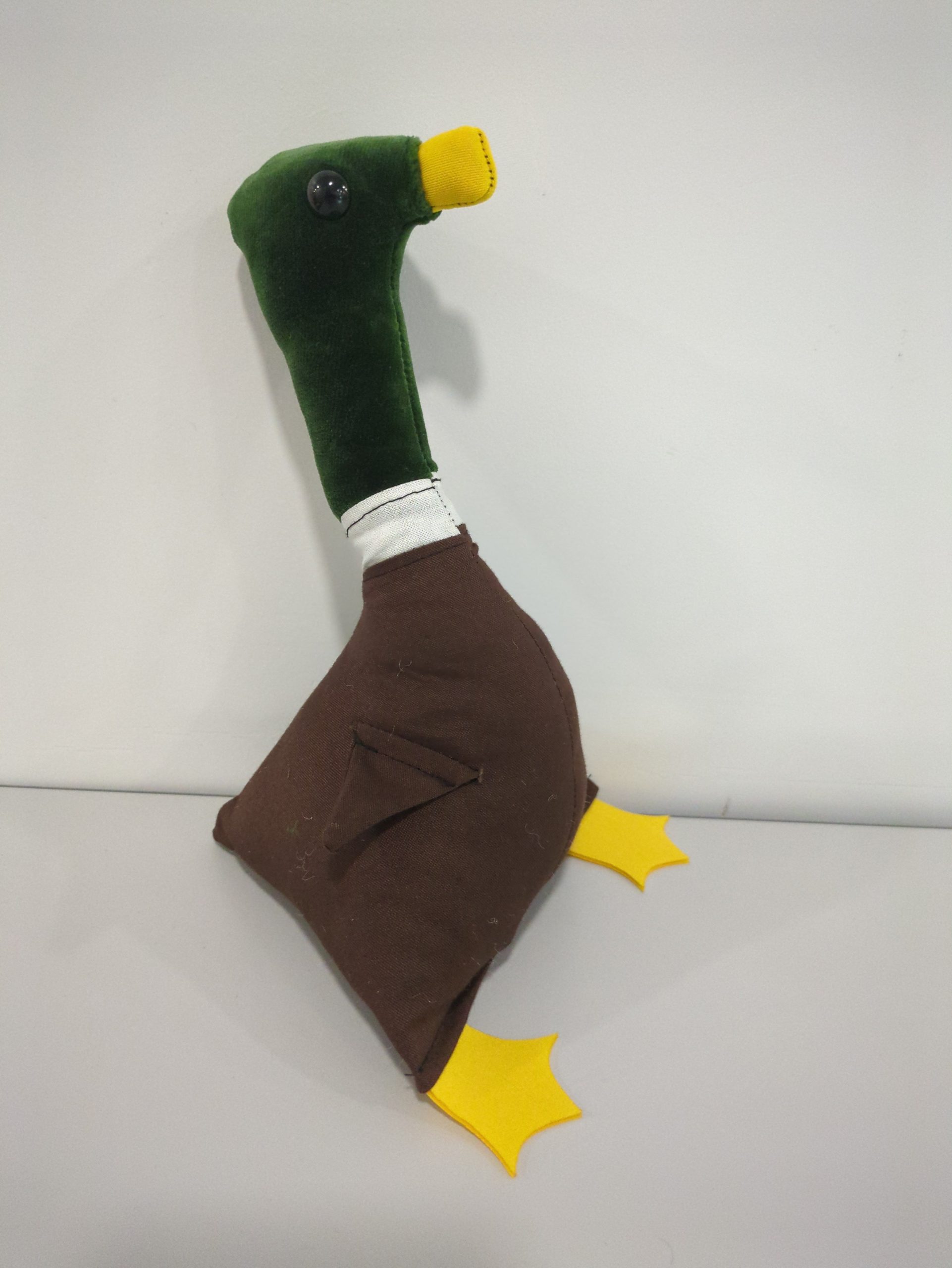 Green Velvet Mallard Duck